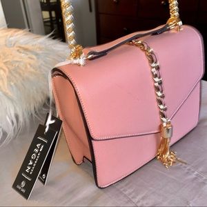 Vegan leather crossbody bag